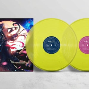 츠키 tuki 15 완전 생산 한정판 컬러 바이닐 LP 사쿠라 키미와타시 도안 아날로그