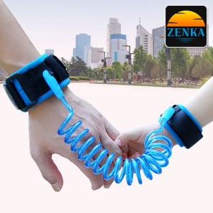 젠카 미아방지 손목 밴드 미아 방지끈 아기 스프링 줄 스트랩 안전 일반형 1 5미터