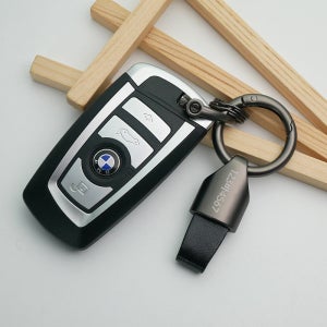 자동차 번호판 각인 키링 키홀더 가죽 열쇠고리 + 레이저각인
