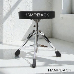햄프백 HAMPBACK 드럼의자 전자드럼의자 원형 높이조절 연주용 연습용 DS-40