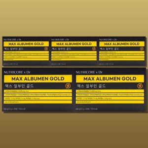 뉴트리코어 xDr 맥스 알부민 골드 33g x 30병 5박스 난백알부민