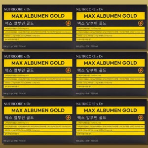 뉴트리코어 xDr 맥스 알부민 골드 33g x 30병 6박스 난백알부민