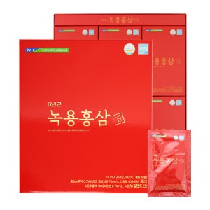지리산마천농협 6년근 녹용홍삼진 30포 (70ml x 30포) (쇼핑백 포함)