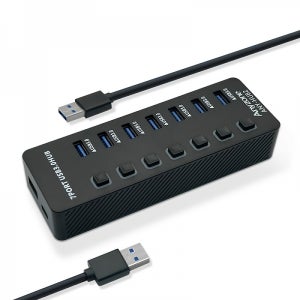 상도아이앤티 애니존 ANYZONE ANY-HUB2 USB 3.0 A타입 7포트 허브