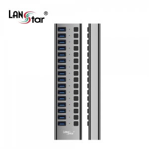 랜스타 LANSTAR LS-UH316 16포트 유전원 C타입 멀티 허브