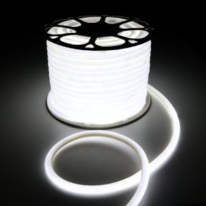 220V 16파이 원형 네온플렉스 50미터 LED 줄조명 논네온