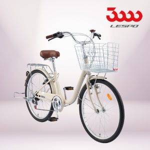 2026 삼천리 선데이 24 7단 클래식 여성용 바구니 생활 자전거