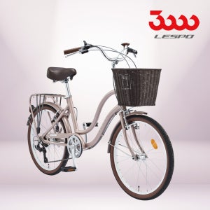 2026 삼천리 루시아 22 7단 클래식 여성용 바구니 생활 자전거