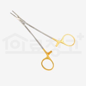 바다르산스 메이오 니들홀더 골드 유구 의료용 겸자 켈리 클램프 16cm