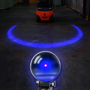 삼항LED 안전라인램프 CC023 BLUE LED / 화물차 지게차 와이드빔 써치라이트