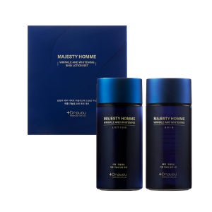 닥터푸쿠 마제스티 옴므 링클 앤 화이트닝 스킨로션 세트 2종, 스킨+로션