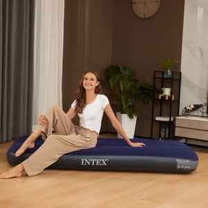 (오픈특가)인텍스 에어매트 블루 싱글