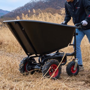 케이엠그랜드 전동 운반차 KMT-160 4륜 구동 배터리식 바구니카