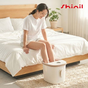 26년형 신일 습식 족욕기 프리미엄 가정용 족탕기 각탕기 발마사지 25L 풋스파 발관리