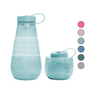스토조 접이실 실리콘 텀블러 보틀 컬렉션 590ml, 젤리 아쿠아마린