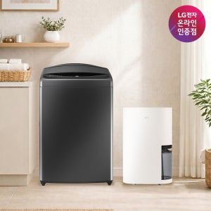 LG 통돌이 세탁기 + LG 휘센 오브제컬렉션 제습기 (T19MX8A + DQ214MEGA)
