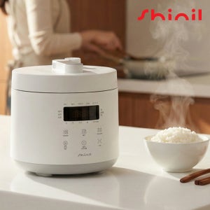 신일 미니 압력밥솥 스테인리스 내솥 전기 원룸 캠핑 소형 밥통 자취 1등급 2인용 3인용