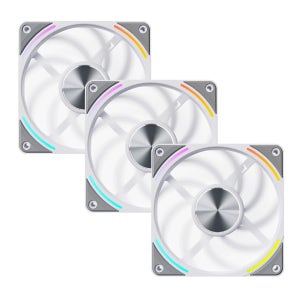 세고텝 EX120 ARGB PWM FULL LCP 저소음 쿨링팬 120mm 3팩 화이트