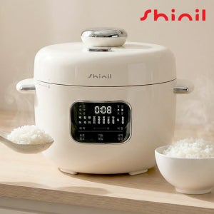 신일 미니 압력밥솥 스테인리스 내솥 전기 원룸 캠핑 소형 밥통 자취 4인용 5인용
