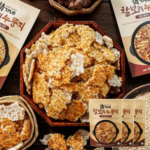 장미화 정가네 찰보리 누룽지 3팩 50회분 국산 백미 찰보리 간편식 정가네누릉지 간식 숭늉