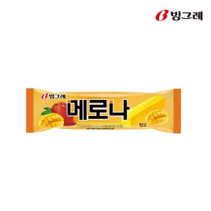 빙그레 메로나 아이스크림 망고, 75ml, 8개