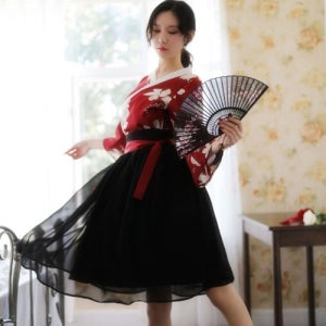기모노 코스프레 일본 코스튬 제복 할로윈 파티복 일본한복 성인 이벤트 남친선물