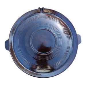 창조명품주물 금보 양면 솥뚜껑 불판 삼겹살불판 캠핑 35cm, 무쇠