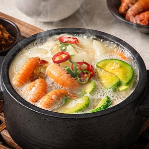 삼촌식당 딱새우된장찌개 200g 1통 간편식사 즉석찌개