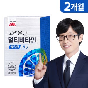 고려은단 멀티비타민 올인원 맨, 60정 X 1개