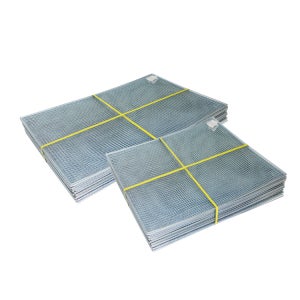 사각 태망 대 (41x56cm) 1개 l 바베큐 철망 생선구이 캠핑 야외 직화 동석쇠 그릴 불판 숯불 고기