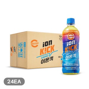 [광동 직영] 비타500 이온킥 제로 이온음료 500ml 24개