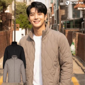 블랙야크 구스다운 남성 어반트래커 트윈스 수퍼웜 하이넥 패딩 자켓 1BYPDSV001