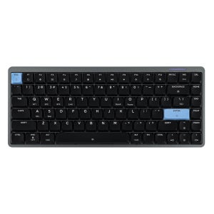 에포메이커 LUMA84 로우프로파일 유무선 기계식 키보드 블랙블루, 게이트론 LP 갈축