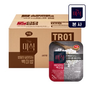 The미식 밥알이 살아있는 백미밥 200g 24개입