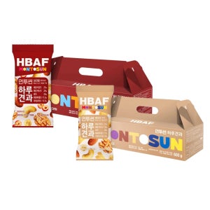 HBAF 먼투썬 하루견과 선물세트 (20g x30봉) 명절선물 회사 필수템 설날 1세트