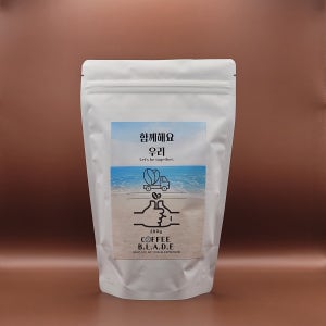 [커피블레이드] 함께해요우리 다크블렌딩 묵직 고소한 원두커피 더치, 200g, 1개