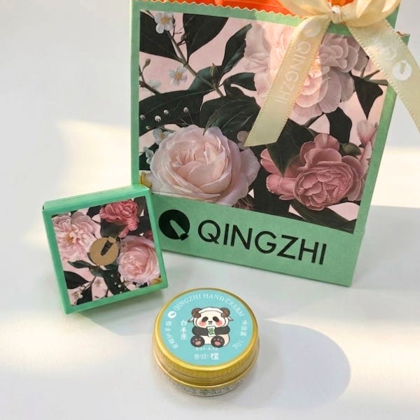 Qingzhi 상하이 칭즈 미니 핸드크림 10g 양자리