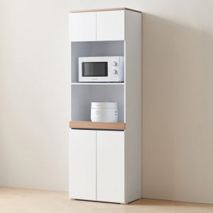 바로방가구 히트 키큰 속깊은 부엌 1800 광파 렌지대 600, 5단, 오크