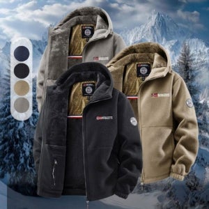 노르웨이 자가발열 벨벳 보아털 남자 후드 점퍼(다모아종합쇼핑몰)