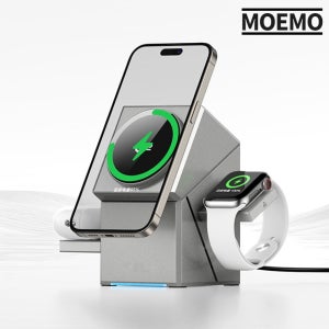 모이모 Qi2 3in 맥세이프 무선충전기 거치대
