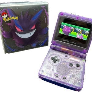 GBA SP 게임보이어드밴스sp 팬텀 백라이트 커스텀 제작 게임기