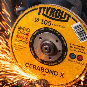 티롤릿 세라본드 절단석 핸드 그라인더날 105mm 그라인더 컷팅날