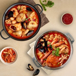 자연별곡 깊고 진한 해물탕2인 + 듬뿍 담은 동태탕 2인 냉동 알탕 알곤이 캠핑 집들이