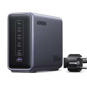 유그린 GaN 500W 6포트 PD 3.1 PPS QC 멀티 고속충전기 U-65297