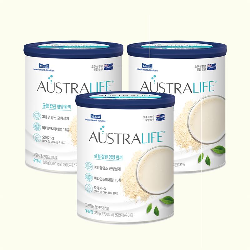 산양유 단백질 오스트라라이프 360g, 3개