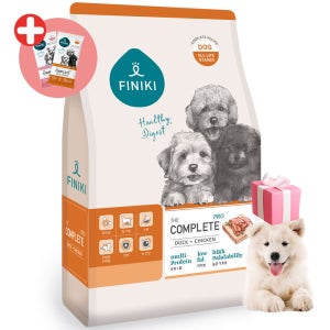 (+사료샘플10봉) 피니키 강아지 사료 더 컴플리트 프로 오리+치킨, 6kg, 1개