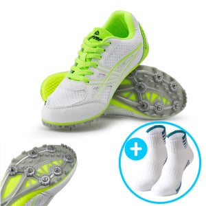 스타 육상화 2.0 경량화 육상경기 체대입시 스파이크화 준비생 화이트