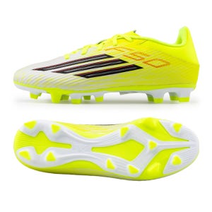 아디다스 F50 클럽 FG/MG 멀티 그라운드 풋살화 천연잔디 축구화 옐로우 JR9053