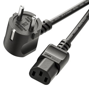 코드웨이 AC 파워 케이블 모니터 컴퓨터 전원 코드 3구 연결 선 1.2m