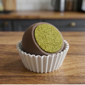 두바이쫀득쿠키 두쫀쿠 키캡키링 클리커 키보드키링 딸깍이 열쇠고리 피젯토이 굿즈 새해선물